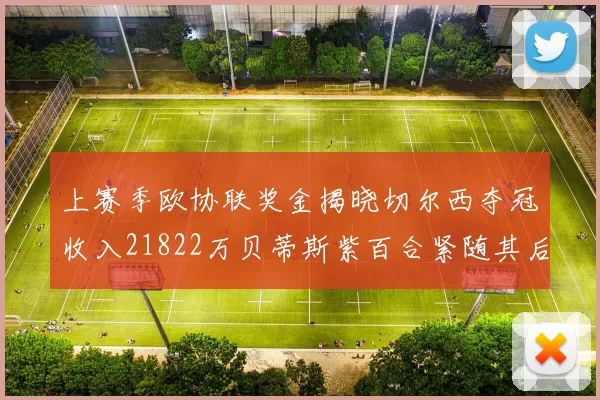 上赛季欧协联奖金揭晓切尔西夺冠收入21822万贝蒂斯紫百合紧随其后